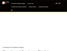 Tablet Screenshot of lasalseta.com